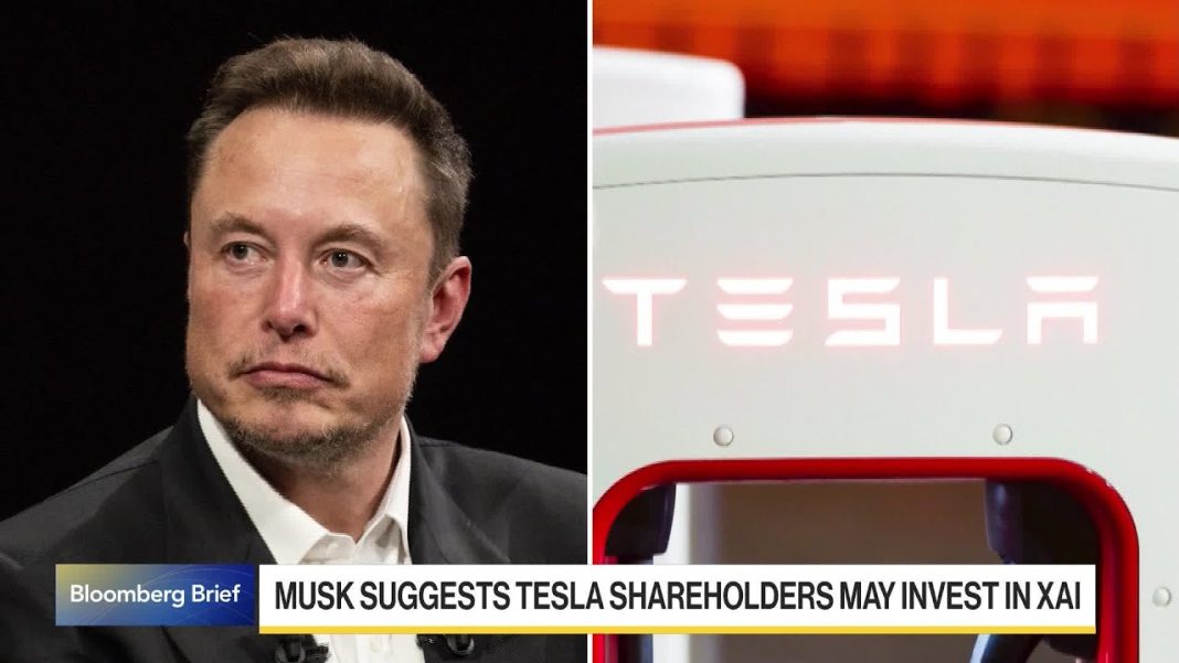 Musk Suggests a Tesla Shareholder Vote on xAI Investment