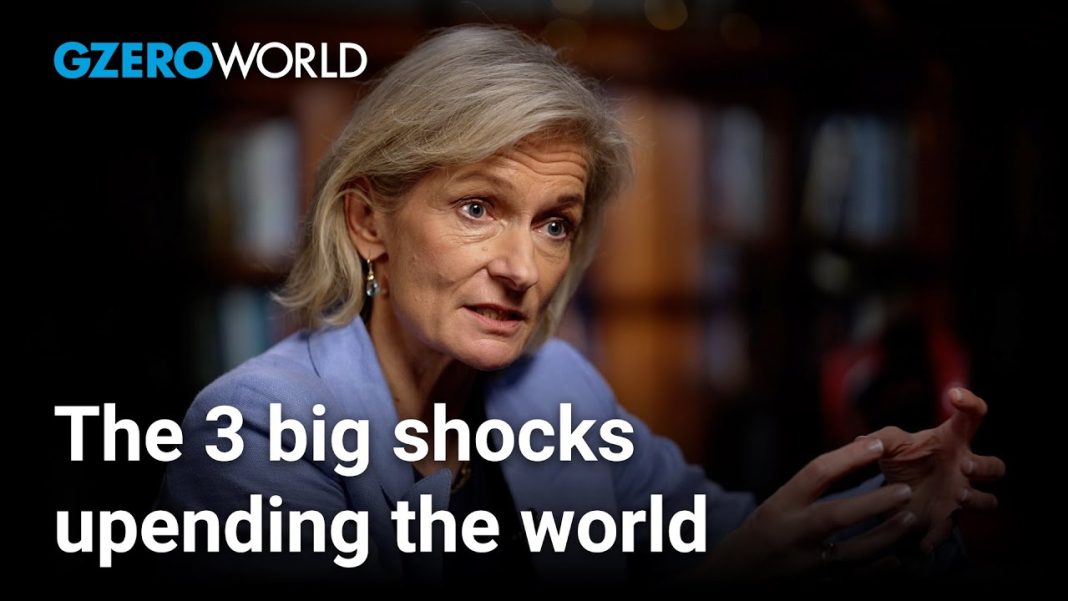 Three big shocks facing the global economy | Zanny Minton Beddoes | GZERO World with Ian Bremmer
