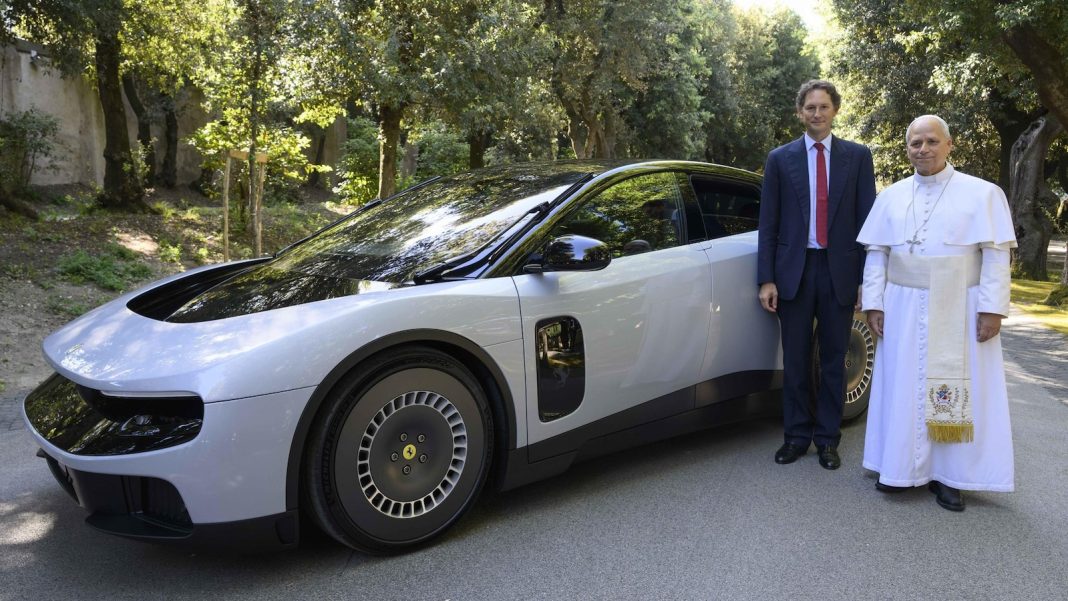 Ferrari's first electric vehicle met with market skepticism