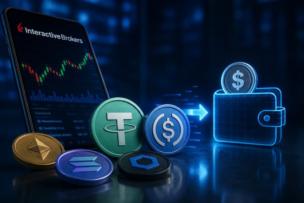 Interactive Brokers Adds Tokens and Stablecoin Withdrawals