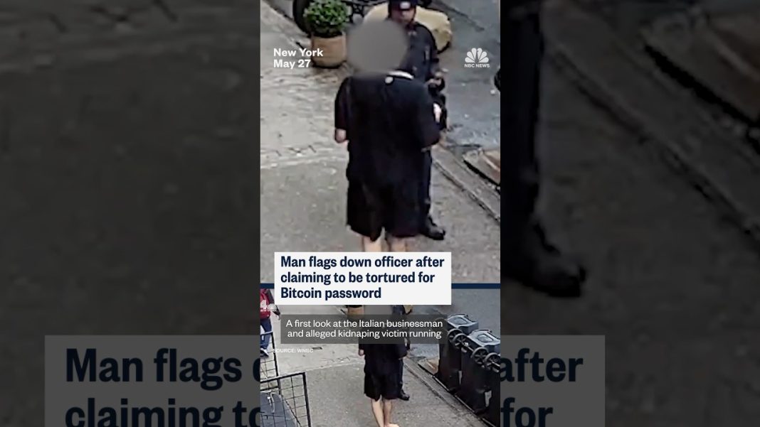 Man flags down officer after claiming to be tortured for Bitcoin password