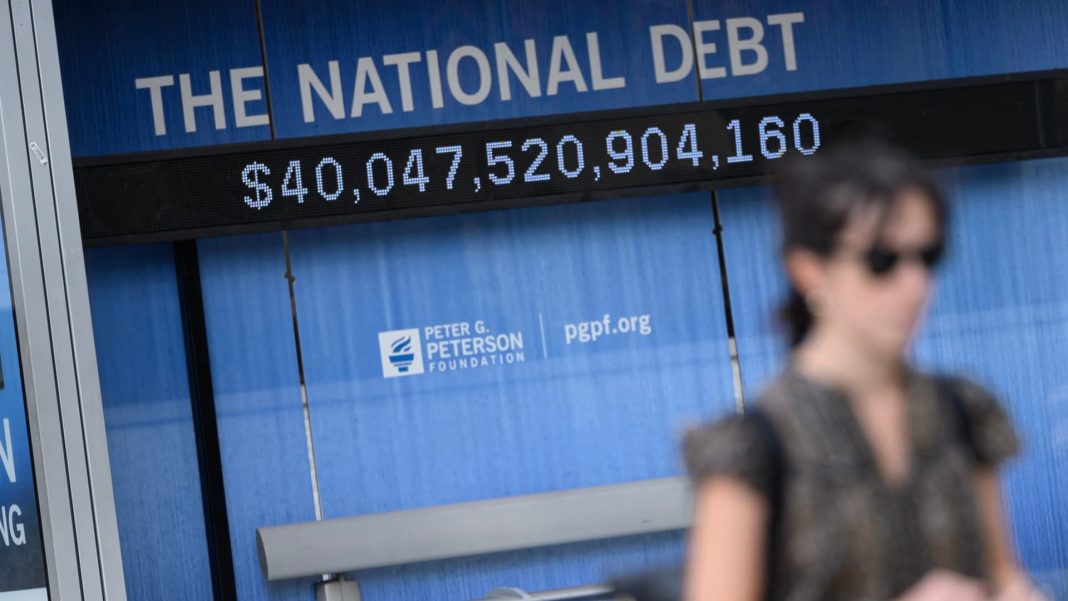 U.S. budget deficit for 2026 fiscal year near $2 trillion