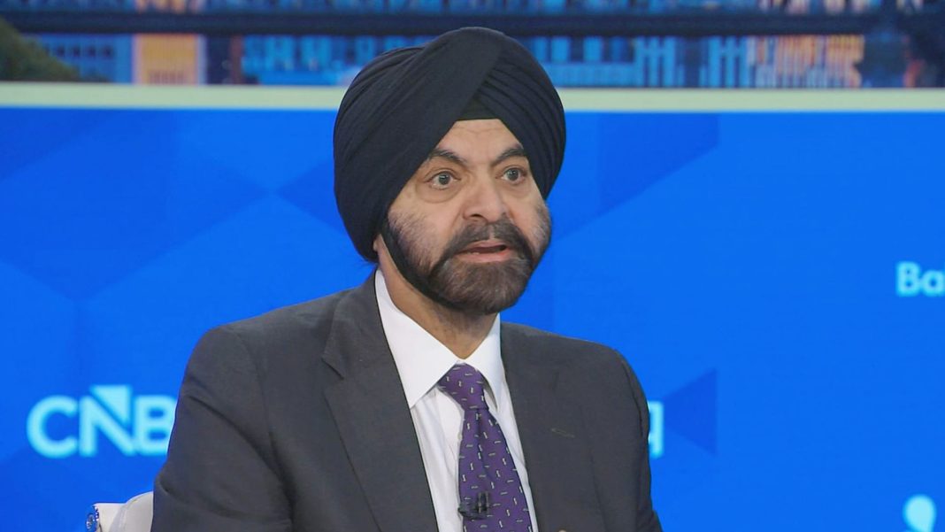 World Bank President Ajay Banga CNBC interview on Oct. 27, 2026